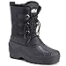 Mens Muck Lace Up Short Nylon Winter Snow Rain Lace Up Casual Duck Boots - 11 - BLK44 YC0141