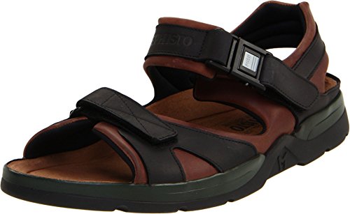 Mephisto Shark Fit Sandali Uomo Classici Sandalcalf 5751-00 Dark Brown Size: EU 40 ITA 40 USA 6 Cm Nd