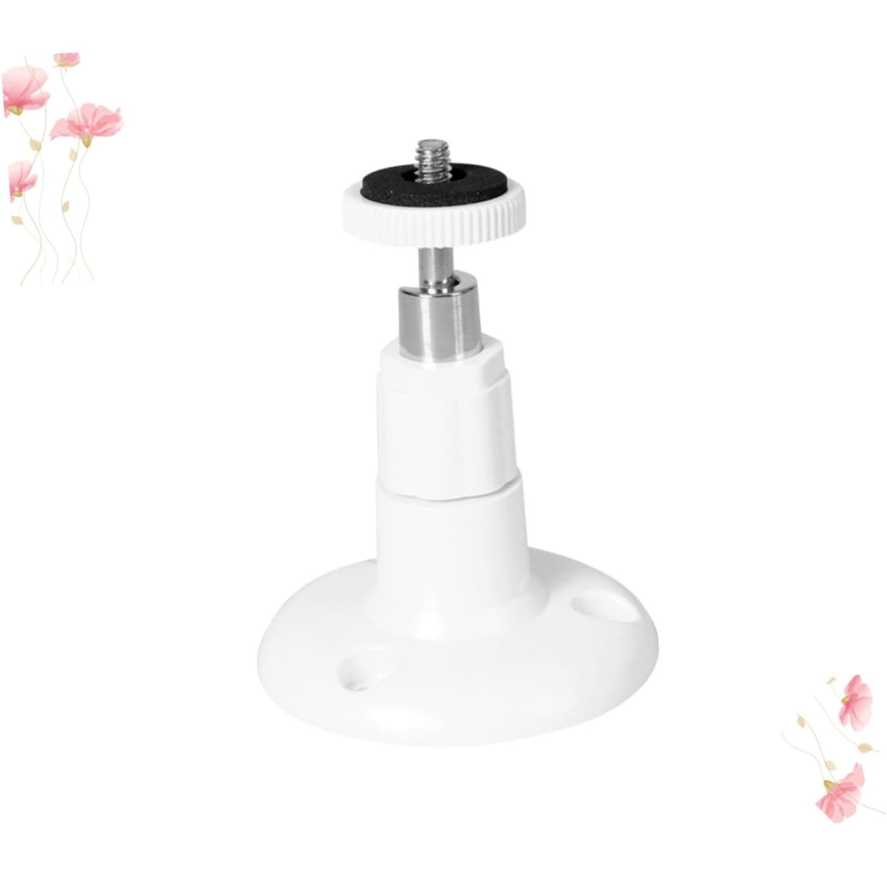 ARTIBETTER 3pcs Monitor Bracket Indoor Universal Mount Security Camera Bracket White