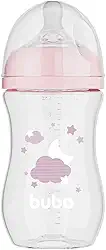 Buba, Mamadeira Easy Flow Nuvem Rosa 270ml