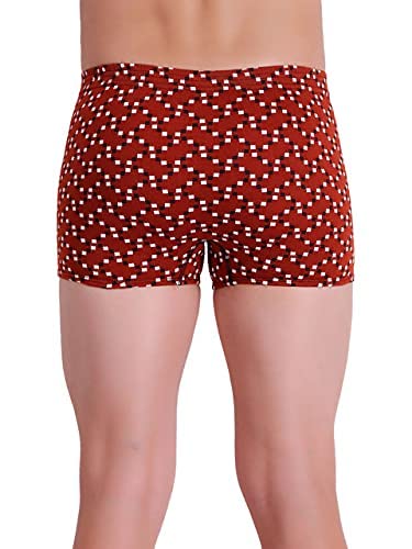 Image of The Tinge Men's Eazy Premium Printed Mini Trunk for Men and Boys|Men's Underwear Trunk (Pack of 3)