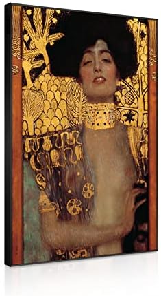 クリムト アートパネル アルミ合金 フレームつき飾り絵 ポスター 象徴派 油絵 壁掛け アートフレーム 絵画 インテリア部屋飾り H 印刷された 現品限り一斉値下げ インテリア 50cmx70cm モダン アートボード