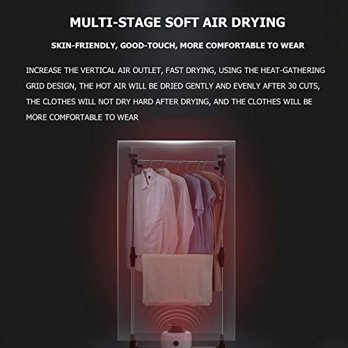 Home Doek Droger Vouwen 2-Layer 1000 W Elektrische Wasserij Droogrek 410L Capaciteit Best Energiebesparing Snel Drogen… - Image 3