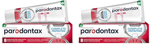 Parodontax, Pasta de Dientes con Flúor, Complete Protection, Extra Fresh, Ayuda a Detener y Prevenir el Sangrado de Encías, 75 ml (Paquete de 2)