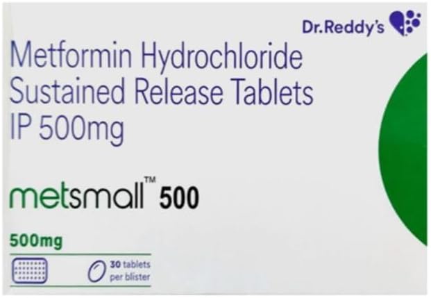 Metsmall 500mg - Strip of 30 Tablets