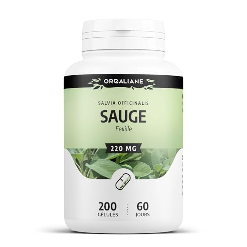 Sauge - 200 gélules à 220 mg