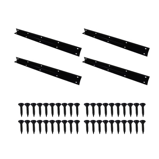 Heavy Duty Metal Corner Brackets for Shelving