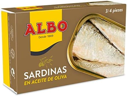 ALBO SARDINEN IN OLIVENÖL DOSE 12x105G