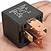 Car Relay 12v 80 AMP 5-Pin SPDT Split Truck Boat Spotlight Changeover Relay, Replacement RY116 Relay (2)