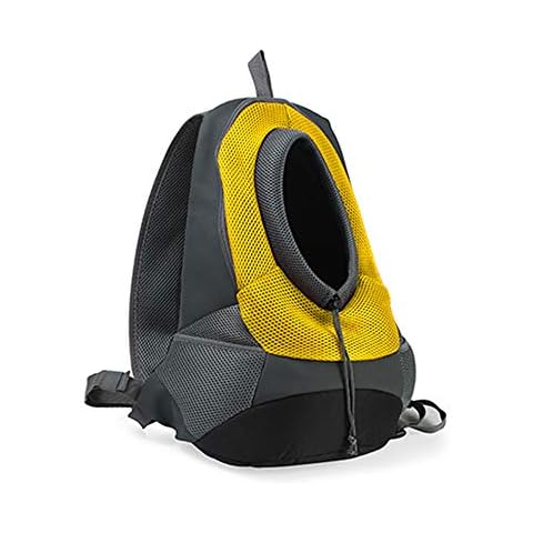 LHZTZKA Pet Carrier,Breathable Double Shoulder Dog Pet Puppy Bags Backpack Knapsack Rucksack Cat Carrier Packsack Travelling Pet Holder Bag for Biking, Hiking,Trip,Shopping Cover