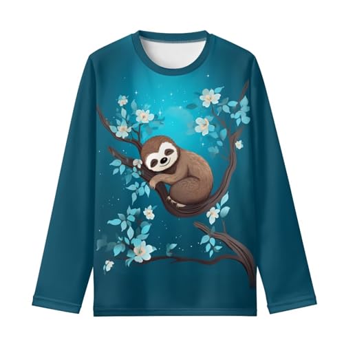 Image of Kids Long Sleeve Shirts for Girls 3-16 Year Old Cute Clothes for Teen Girls Casual Workout Tops