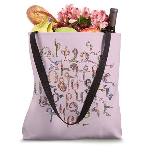 Bolsa Tote con Símbolos del Alfabeto Armenio miniatura 4