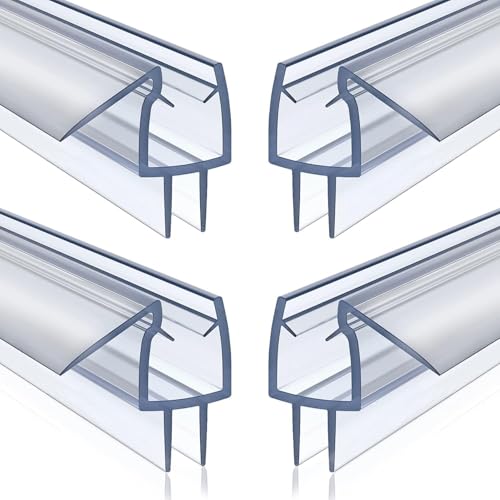 Confezione da 4 guarnizioni in gomma trasparente da 50 cm (6 mm)