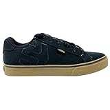 Etnies Men's Fader Vulc Low Top Sneaker Shoes Black/Black/Gum 13