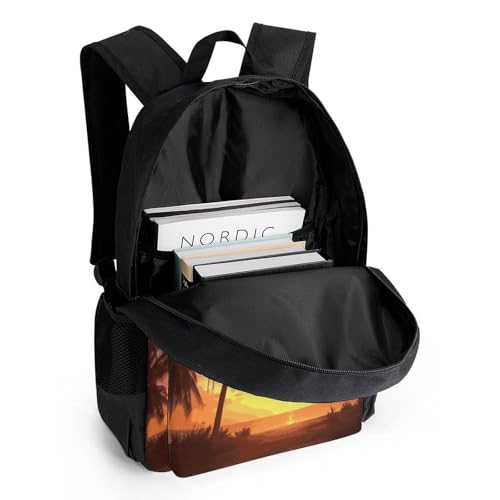 Mochila casual deportiva ligera para viajar unisex miniatura 5