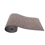 Installation facile : le rouleau auto-adhésif permet de créer un tapis d'escalier ou un tapis de couloir en quelques minutes seulement. il suffit de l'appliquer sur toute surface propre pour un résultat instantané. idéal pour un tapis de couloir de salon ou pour des carreaux d'intérieur ou d'extérieur