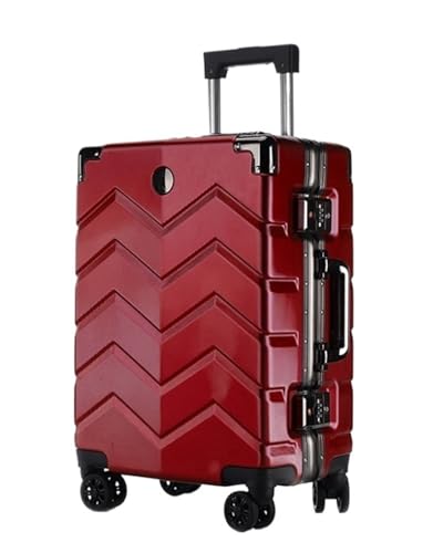 Travel Suitcase Lightweight Luggage Scratch-Resistant Large Capacity No Zipper Luggage for Travel Suitcase Carry-on Luggage(E,20in)