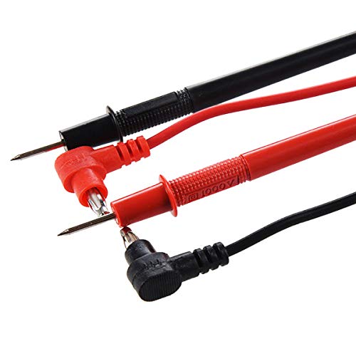 Comok 2 Pair 27Inch Long Multimeter Test Lead Probe Wire Cable With Banana Plug For Dc Power Supply 1000V #TOP3