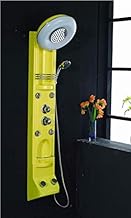GOWE alta calidad multi-función acrílico amarillo masaje ducha diversos colores disponibles