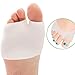 Metatarsal Pads Ball of Foot Cushions- Soft Gel Ball of Foot Pads - Mortons Neuroma Callus Metatarsal Foot Pain Relief Bunion Forefoot Cushioning Relief Women Men (Type 1)