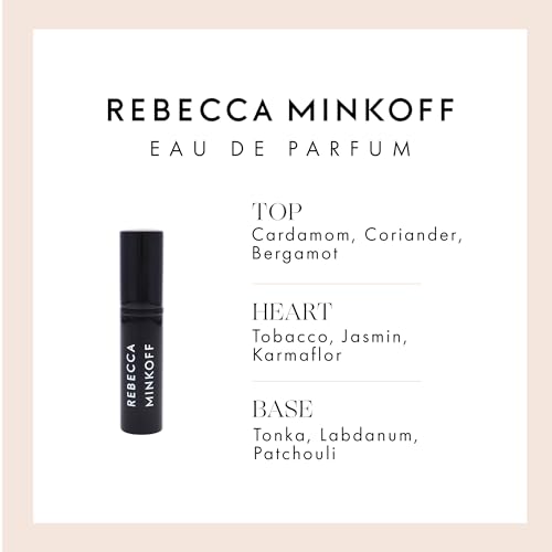 Image of Rebecca Minkoff by Rebecca Minkoff - Fragrance for Women - Notes of Cardamom, Jasmine and Tonka Bean - Delivers Sensuality and Warmth - Ideal for all Occasions - 0.16 oz Refillable Travel EDP Spray
