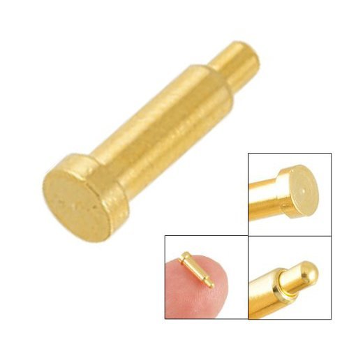 Image of MEETOOT 20pcs Spherical Tipped Spring Loaded Probes Testing Pins Patch Thimble 4mm