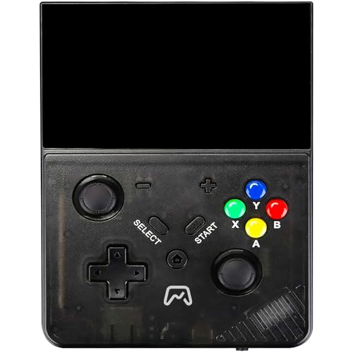 SVP Game - M18/R43 Pro Consola Retro Portátil 64GB con +20.000 Juegos Clásicos y +20 Emuladores, Consola de Videojuegos Arcade Linux y EmuELEC, Pantalla LCD 4.3' (Negro)