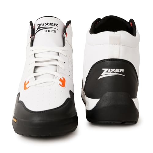 Image of Zixer Woodlend Bike Riding Tracking Stylish Jungle High Ankle Boots For Boys High Tops For Men