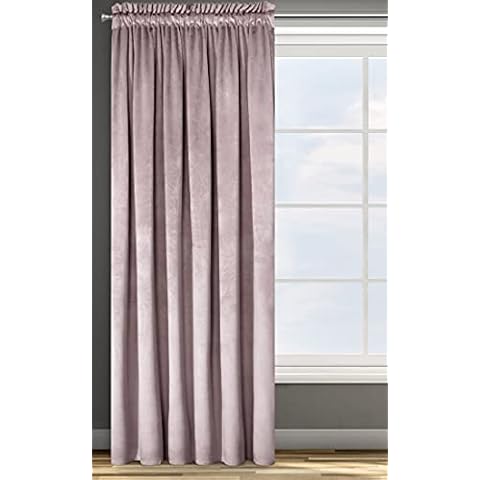 Rideau en Velours Eurofirany Rosa Cover