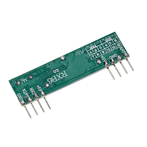 IHaospace 2 Pz RXB6 433 Mhz Superheterodyne Modulo...