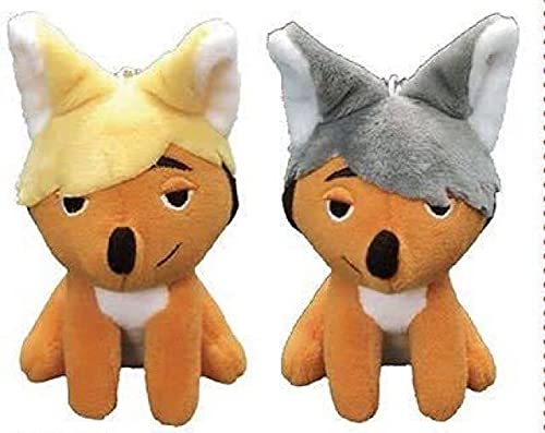 Amazon.co.jp: ハイキュー ジャンプショップ 宮兄弟 キツネマスコット 