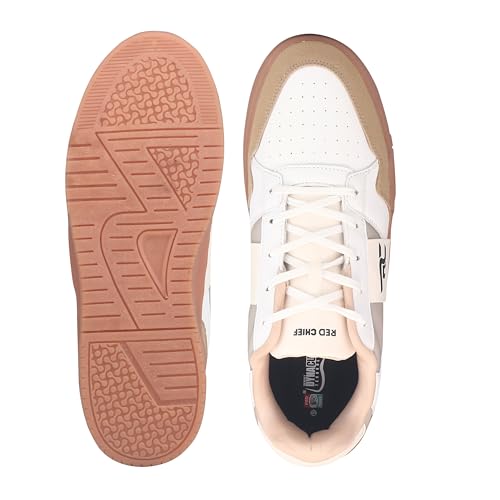 Image of Red Chief Men's Sneaker | Low Ankle Lace-Up Mesh & PU Shoe (C6019)