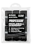 Professor Pickleball P-Tac Overgrip Black - 6 Pack