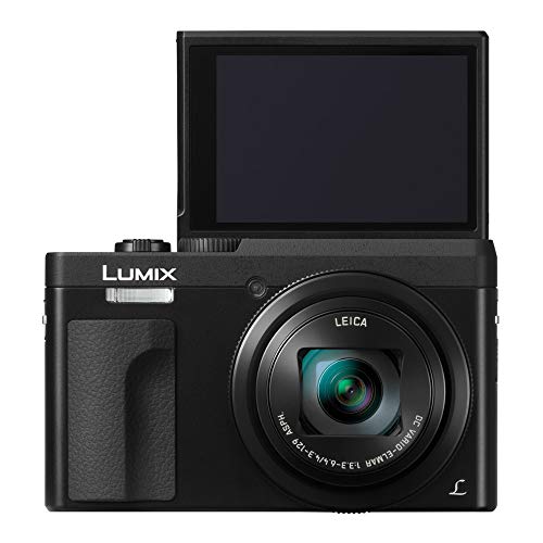 Image of Panasonic LUMIX DC-ZS70K, 20.3 Megapixel, 4K Digital Camera, Touch Enabled 3-Inch 180 Degree Flip-Front Display, 30X Leica DC Vario-Elmar Lens, WiFi (Black)