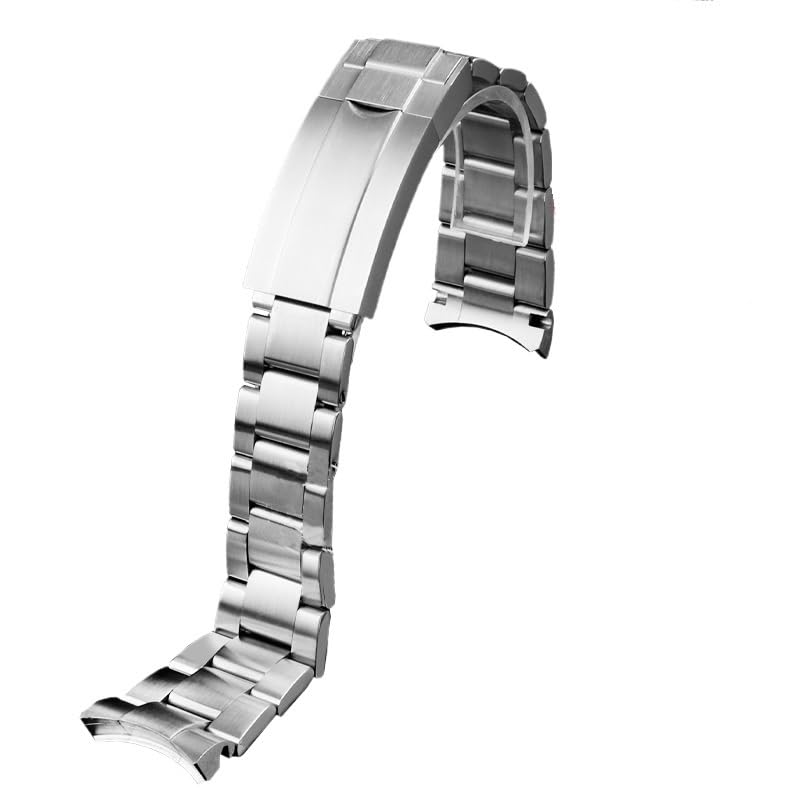Chaîne de montre acier 20mm ajustement parfait sans jeu pour Submariner