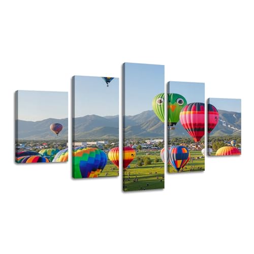 5 Piece Large Wall Art Prints Paintings Autumn Aloft Hot