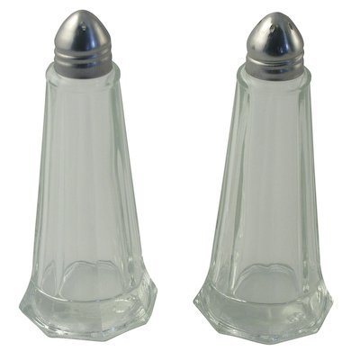 Apollo Glass S&P Lighthouse Set, Multi-Colour, 10x12x4.9