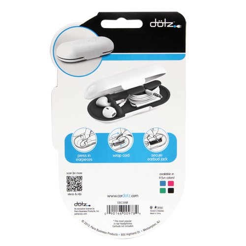 Dotz Earbud Case, Protection And Storage For Earbuds, Including Wireless Earbuds, Blue (Ebc38M-Cbl) #TOP1
