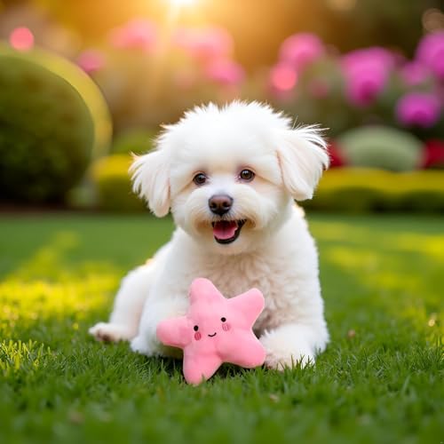 Juguete Mordible Estrella de Mar de Peluche para Perros miniatura 3