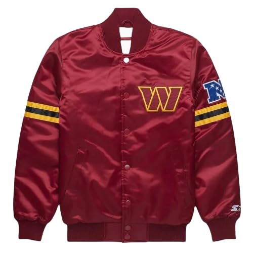 Men’s Washington varsity Jacket |American Football Commanders Rugby Varsity letterman Jacket for Men