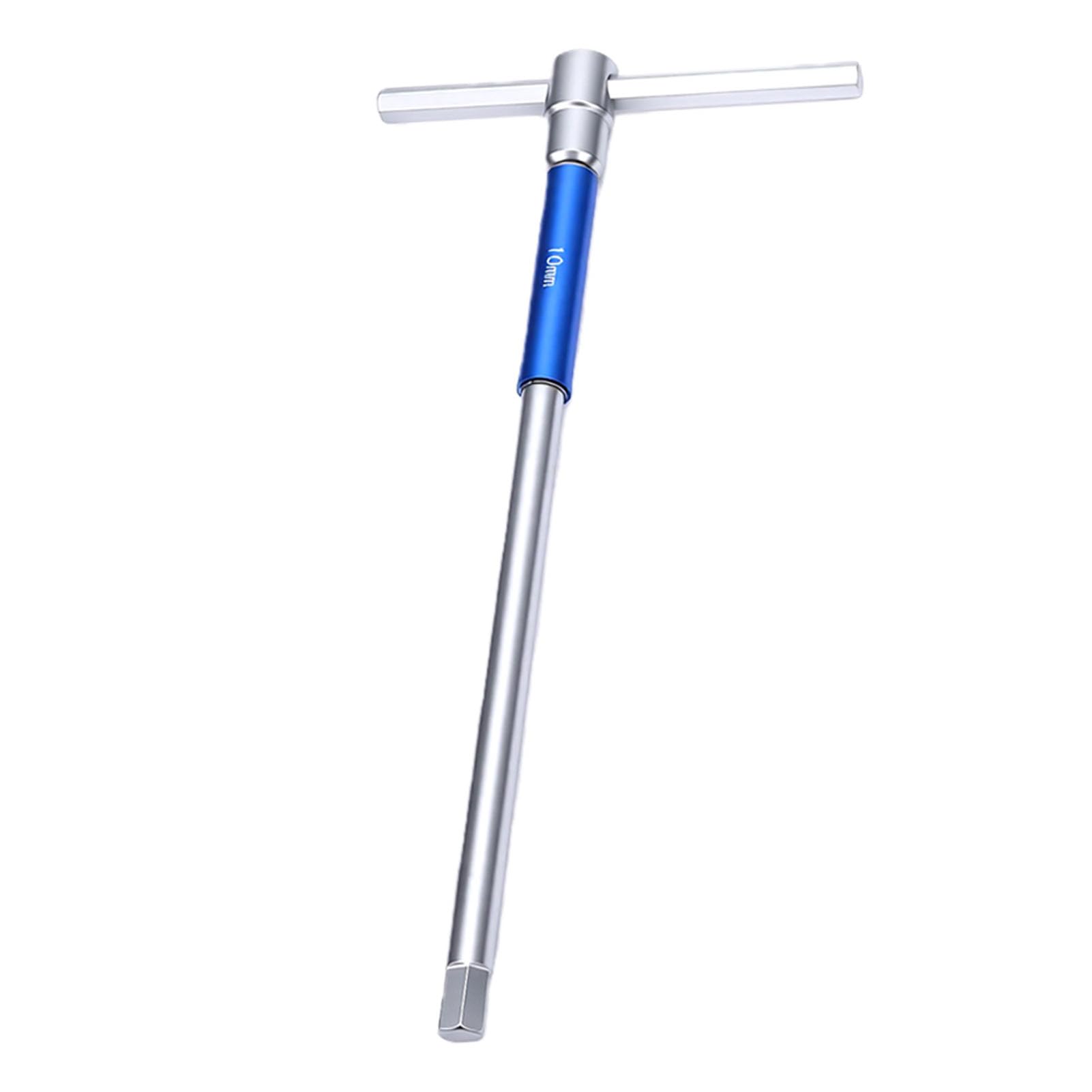 Zestaw kluczy Niiyen T z uchwytem metrycznym T Zestaw kluczy imbusowych 2 mm 2,5 mm 3 mm 4 mm 5 mm 6 mm 8 mm 10 mm Antypoślizgowy zestaw kluczy metrycznych z uchwytem T do