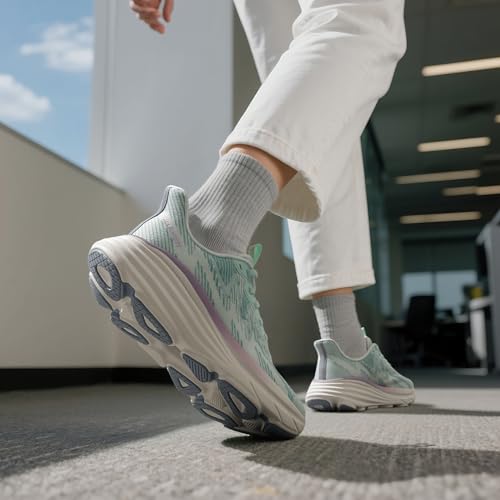 Image of ALLSWIFIT Women's Slip On Walking Shoes Hands-Free Cushion Running Tennis ActiveSolid Non-Slip Comfortable Workout Gym Athletic Fashion Sneakers