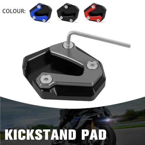 Béquille latérale YZF-R1 plaque d'extension d'agrandissement pied de support moto - 2