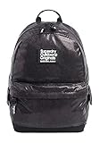 Frontfach Superdry Damen Glitter Scale Montana Rucksack Schwarz 1SIZE