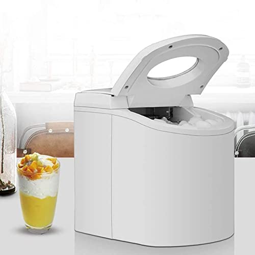 Fabricadora Automática de Hielo Eléctrica, Máquina para Hacer Cubos Redondos en Forma de Bala, Capacidad 15 kg/24 h, Ideal para Hogar, Bar, Café, Té y Leche, Modelo 20240226 miniatura 5
