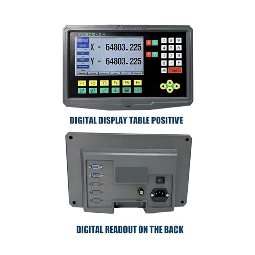 Linear Scale Encoder YU800-2 2 Axis LCD DRO Digital Readout miniatura 6