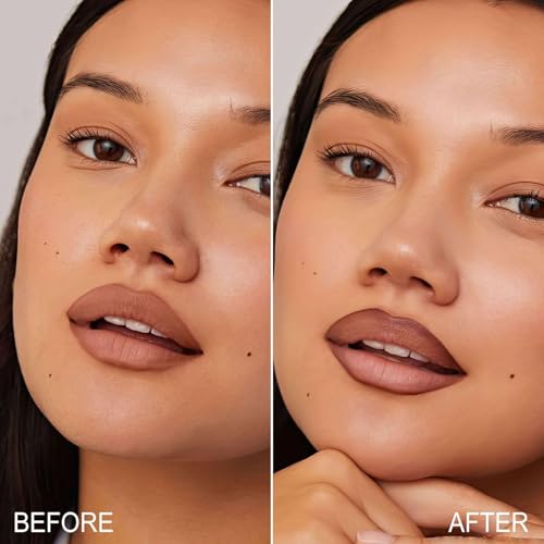 Image of Lip Liner Stain, Peel Off Lip Liner Tattoo, Long Lasting, Transfer-Proof & Natural (Black)