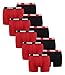 Produktbild PUMA 10 er Pack Boxer Boxershorts Men Herren Unterhose Pant Unterwäsche, Farbe:786 - Red/Black, Bekleidungsgröße:XL