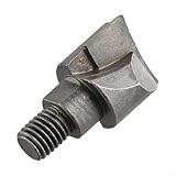 Besshepplo Professionelle Einsteckschloss-Einbaulehre 90 mm mit Mehreren Hartmetallfräsern – Unverzichtbares Werkzeug für die Türherstellung (24-mm-Fräser)