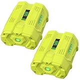 Replace Ryobi Battery Charger 9.6v-18v Replace P102 P105 P107 P117 One+ Dual Chemistry IntelliPort Lithium Ion and NiCad